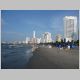 5. de stranden in de wijk Bocagrande, hier wonen de rijkere Colombianen en zijn de chique hotels.JPG